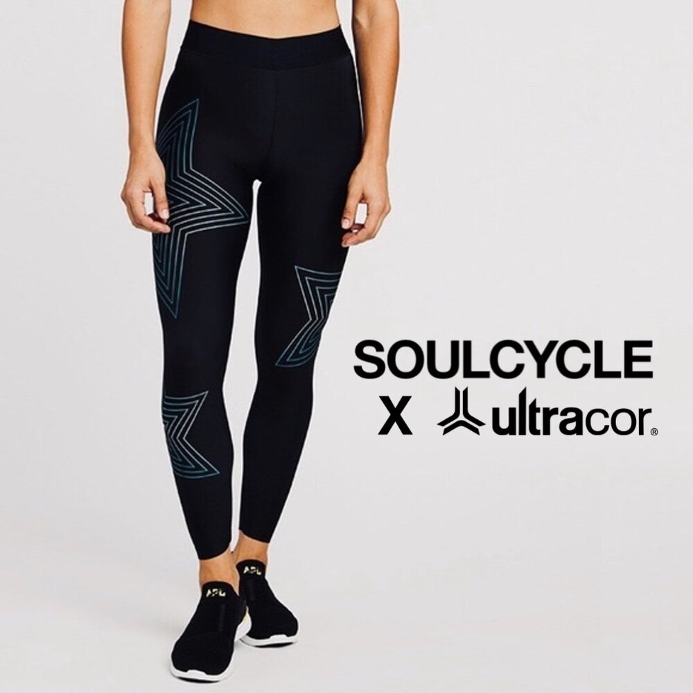SOULCYCLE x ULTRACOR Limited Edition Starburst Holograph Legging